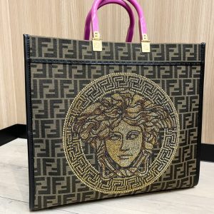 FENDACE フェンディ ヴェルサーチェ コラボレーションバッグ